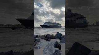 Volendam departing Port Everglades porteverglades volendam hollandamerica [upl. by Ardnaik]