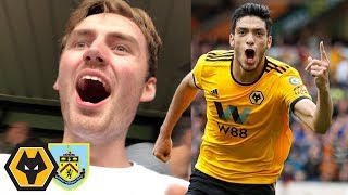 RAUL JIMENEZ TO THE RESCUE Wolves Vs Burnley Matchday Vlog [upl. by Waldner827]