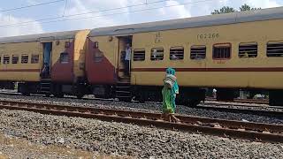 Dn Bagh Express train is running towards destination  Video  IR [upl. by Hanad]