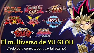 EL MULTIVERSO DE YU GI OH ¿Todo está conectado [upl. by Lindie]