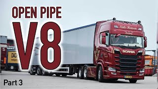 Scania V8 – Greatest Diesel Sound Ever Heavy load rolling coal Part 3 [upl. by Jean-Claude239]