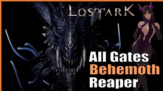 Going to Need a Bigger Knife Behemoth Gates 12 Hunger Reaper  Lost Ark [upl. by Marr235]