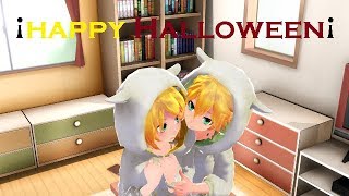 MMD Especial de Halloween atrasado v RinxLenNekikothoDBTS [upl. by Ayihsa59]