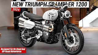 2024 Triumph Scrambler 1200  Crafted for Both On Road and Off Road Expeditions [upl. by Eekram]