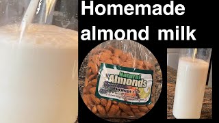 How to Make the Best and Delicious Almond Milk Vegan Nut Milk amp DairyFree Recipe [upl. by Hsivat715]