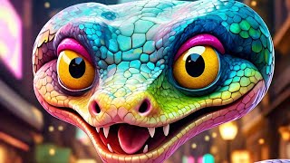 Soy Una Serpiente  Cancion Infantil  Remix [upl. by Enomsed]