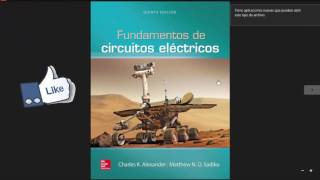 Fundamentos de circuitos eléctricos charles sadiku 5ta ed  Solucionario Mega 2017 [upl. by Lesli]