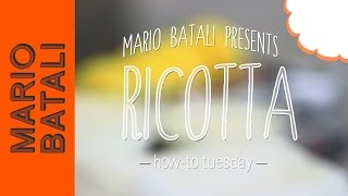 How to Make Homemade Ricotta [upl. by Eikcid]