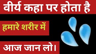 Virya कहा होता है हमारे शरीर में 😲 हैरान हो जाओगे जानकर 😳 Motivational video in hindi। [upl. by Wirth]