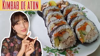 Receta de Kimbab de atún  Nicolisa [upl. by Swec]