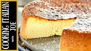 Ricotta Cheesecake  Cooking Italian with Joe [upl. by Ferneau]