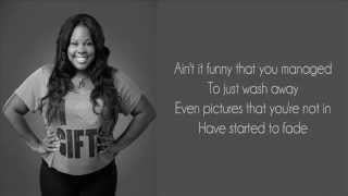 Amber Riley Glee  Colourblind Lyrics [upl. by Ytsirhk781]