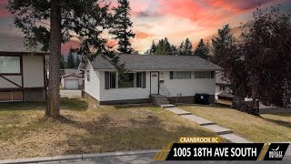 1005 18th Ave South Cranbrook BC [upl. by Verdha936]