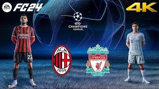 MILÁN VS LIVERPOOL 17 DE SETIEMBRE DEL 2024 FC24 [upl. by Hodess]