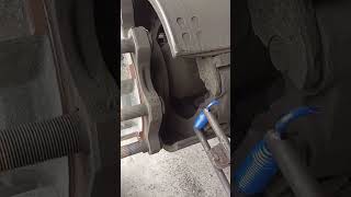 Installation process of brake pad spring [upl. by Bald]