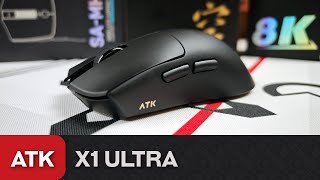 Обзор ATK X1 Ultra Ультра клон Razer Viper V3 Pro за 6к [upl. by Akerley]