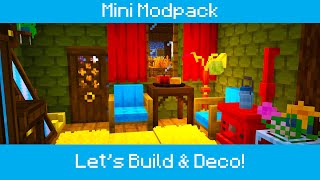 I Made A Minecraft Furniture Modpack With DOWNLOAD [upl. by Lucien]