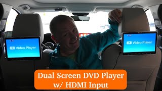 101quot Headrest DVD Players with HDMI Input by Naviksauto [upl. by Beverle510]