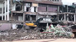 Falkirk Callendar Square Demolition Part 30  Another Update on the 26th of September [upl. by Diane-Marie126]