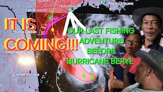 Last fishing adventure before HURRICANE BERYL Catch amp cook [upl. by Barty771]