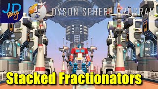 Power Hungry Fractionator 🪐 Dyson Sphere Program 🌌 Lets Play 🪐 S3 Ep12 [upl. by Ahser]