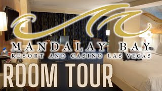 Executive King Suite  Mandalay Bay  Las Vegas  Room Tour  Tim and Matt [upl. by Richer388]