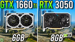 GTX 1660 Ti vs RTX 3050  Any Difference [upl. by Westmoreland]