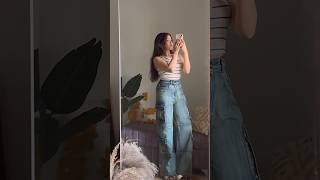 Myntra Jeans haul under ₹999 jeanshaul myntrafinds cargojeans youtubeshorts [upl. by Donohue]