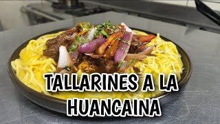 LA MEJOR RECETA DE LOS TALLARINES A LA HUANCAINA CON LOMO SALTADO [upl. by Nicola61]