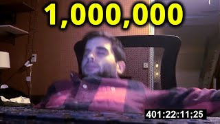 Guy Counts To 1 Million In One Take  World Record [upl. by Gamali105]