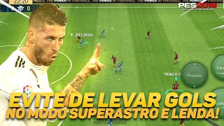 PES 2019 Mobile  DICAS DE MARCAÇÃO  MODO SUPERASTRO E LENDA [upl. by Eanad]