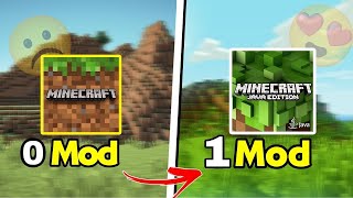 How To Convert Minecraft Pe Into Java Edition In 121  Java Mod For Mcpe 121 [upl. by Lana454]