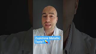 Metallic taste from Zopiclone [upl. by Ahsikat]