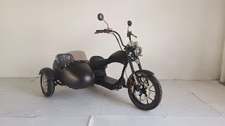 SoverSky Electric Scooter MH3 with Sidecar [upl. by Elatsyrc]