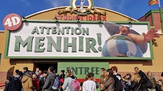 PARC ASTÉRIX ATTENTION MENHIR  Nouveauté 2019 [upl. by Mychael]