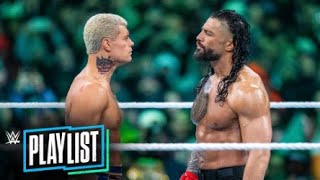 Every Cody Rhodes vs The Bloodline match WWE Playlist [upl. by Audry]