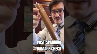 Castille Rubber Band Gun PostSparring Damage Check [upl. by Brunk582]