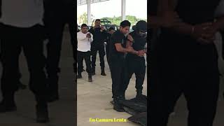 Inmovilizandor Paralizador APRINSA Caso 4 demostracion en campeche noticias seguridad news [upl. by Onimixam]