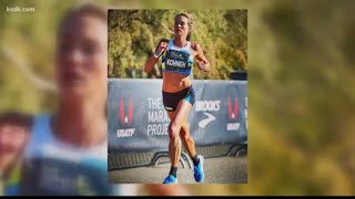 St Louis area marathon runner has sights set on 2024 Olympics [upl. by Arras]