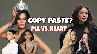 PIA WURTZBACH VS HEART EVANGELISTA [upl. by Duvall267]