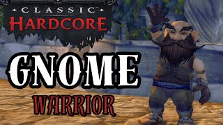 World of Warcraft Classic Hardcore  3  Gnome Warrior  Elywnn Forest [upl. by Roley]