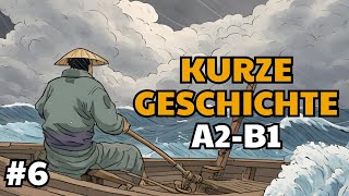 ALLEIN IM OZEAN  A2 B1 Fesselnde Deutsche Geschichten [upl. by Rolf]