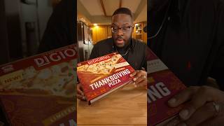 THANKSGIVING PIZZA from Digiorno is not what you expect ⭐️ foodreview holiday shorts [upl. by Nils]