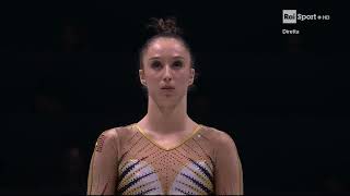 Nina Derwael  BEL  Uneven Bars Event Final  14700  2022 World Championships [upl. by Reklaw]