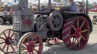 RUMELY Oil Pull Primitive Tractors w slomo [upl. by Cartan]