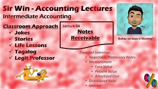 Lecture 04 Notes Receivable Receivable Accounting Intermediate Accounting [upl. by Persis359]