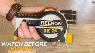 I Bought The WORLDS MOST EXPENSIVE Tape Measure  Reekon T1 Tomahawk [upl. by Downe879]