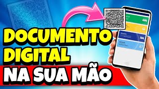 Como COMPARTILHAR BAIXAR Documento Digital CRLV do seu Veículo na Carteira Digital pelo Celular [upl. by Shay630]