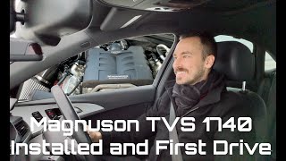 Magnuson TVS 1740 Installed and First Drive [upl. by Haya]