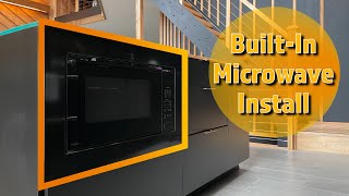 How to Install Built In Microwave with Trim Kit [upl. by Lemon]